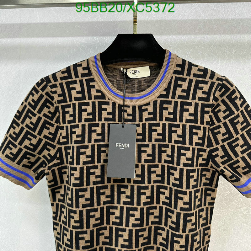 Fendi-Clothing, Code: XC5372,$: 95USD