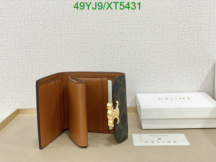 CELINE-Wallet-4A Quality, Code: XT5431,$: 49USD