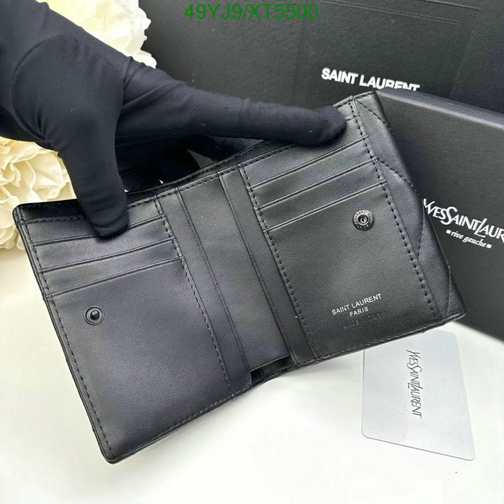 YSL-Wallet-4A Quality, Code: XT5500,$: 49USD