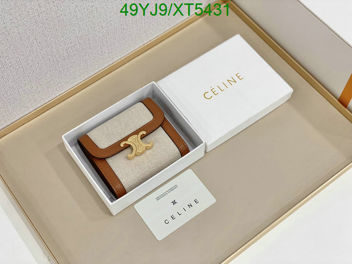 CELINE-Wallet-4A Quality, Code: XT5431,$: 49USD