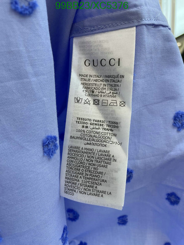 Gucci-Clothing, Code: XC5376,$: 99USD