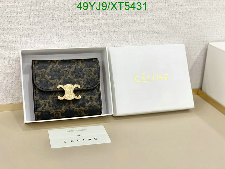 CELINE-Wallet-4A Quality, Code: XT5431,$: 49USD