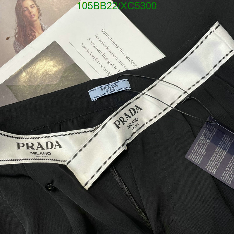 Prada-Clothing, Code: XC5300,$: 105USD