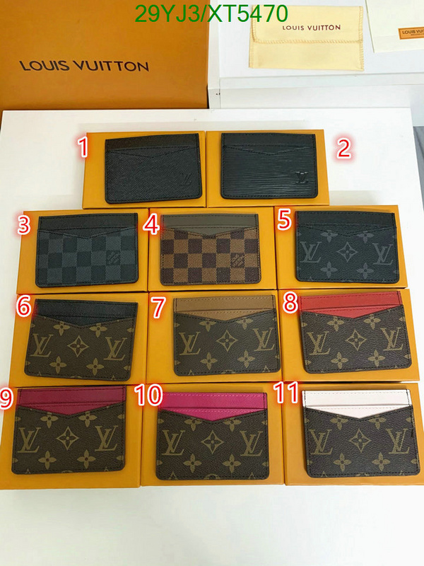 LV-Wallet-4A Quality, Code: XT5470,$: 29USD