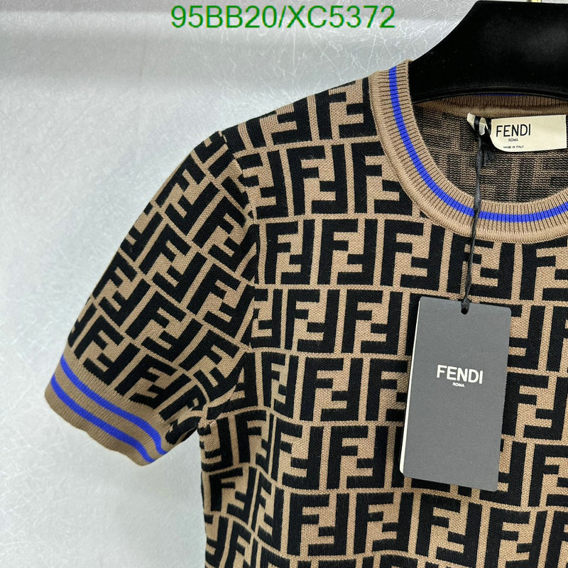 Fendi-Clothing, Code: XC5372,$: 95USD