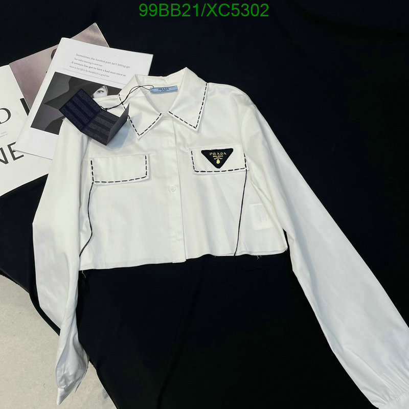 Prada-Clothing, Code: XC5302,$: 99USD