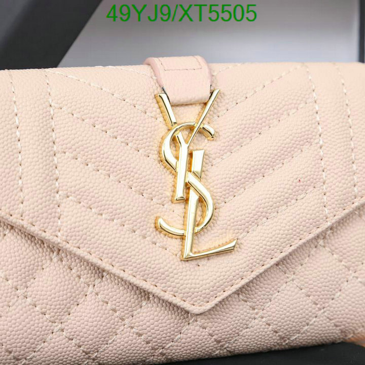 YSL-Wallet-4A Quality, Code: XT5505,$: 49USD