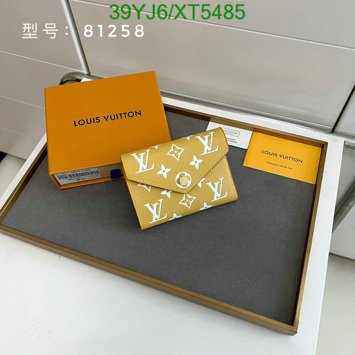 LV-Wallet-4A Quality, Code: XT5485,$: 39USD