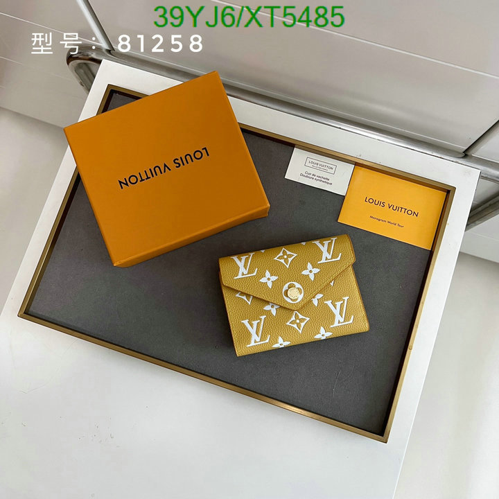 LV-Wallet-4A Quality, Code: XT5485,$: 39USD