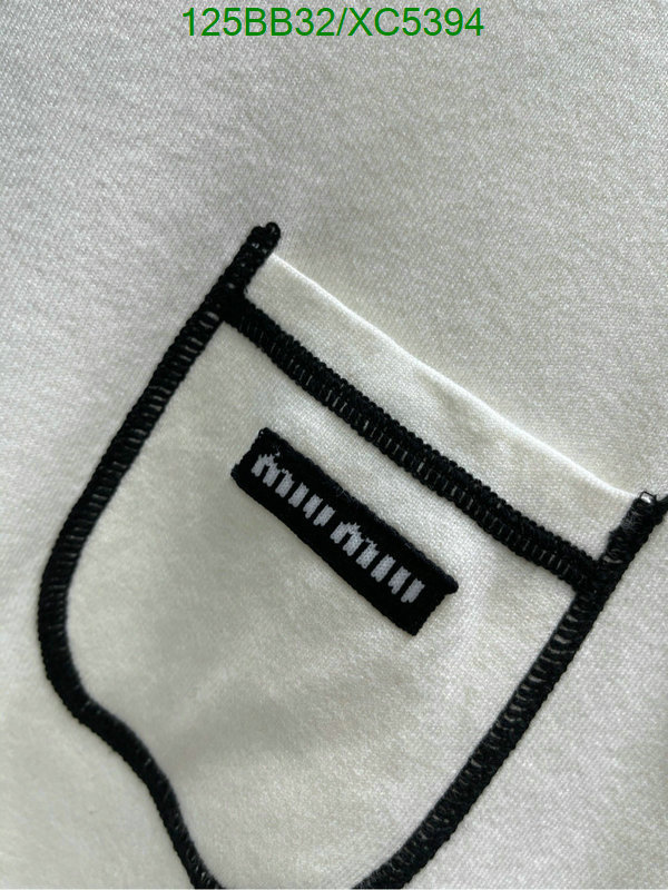 MIUMIU-Clothing, Code: XC5394,$: 125USD