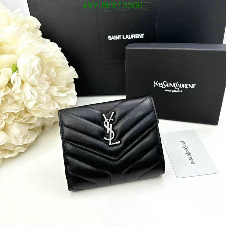 YSL-Wallet-4A Quality, Code: XT5500,$: 49USD