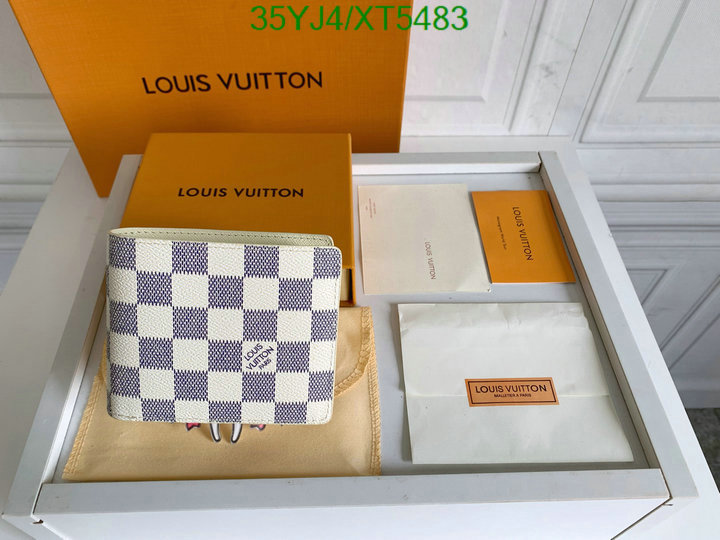 LV-Wallet-4A Quality, Code: XT5483,$: 35USD