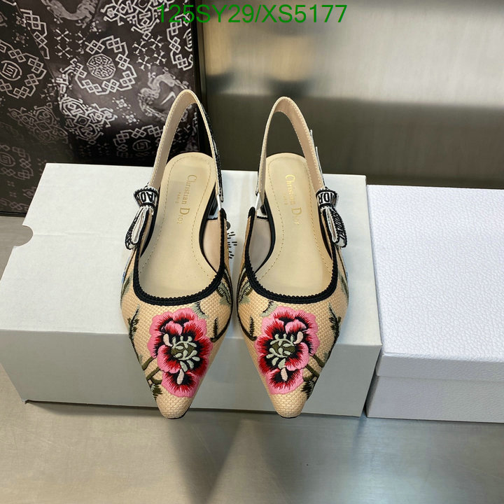 Dior-Women Shoes, Code: XS5177,$: 125USD