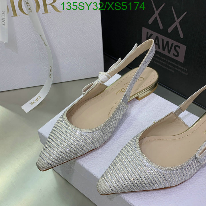 Dior-Women Shoes, Code: XS5174,$: 135USD