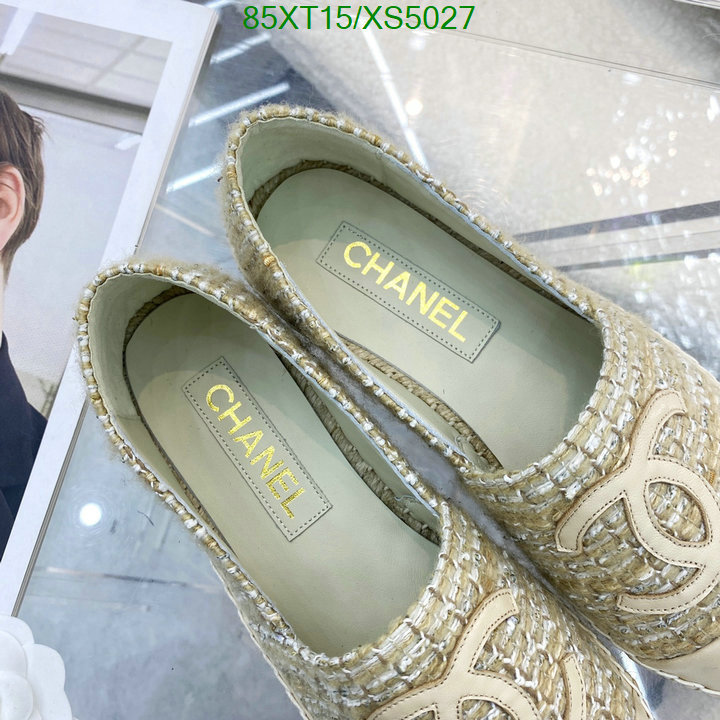 Chanel-Women Shoes, Code: XS5027,$: 85USD