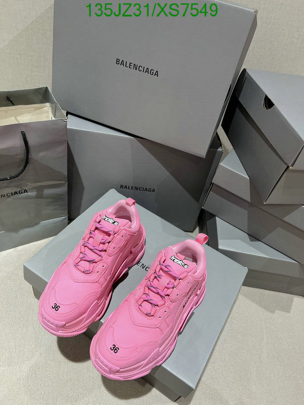 Balenciaga-Women Shoes Code: XS7549 $: 135USD