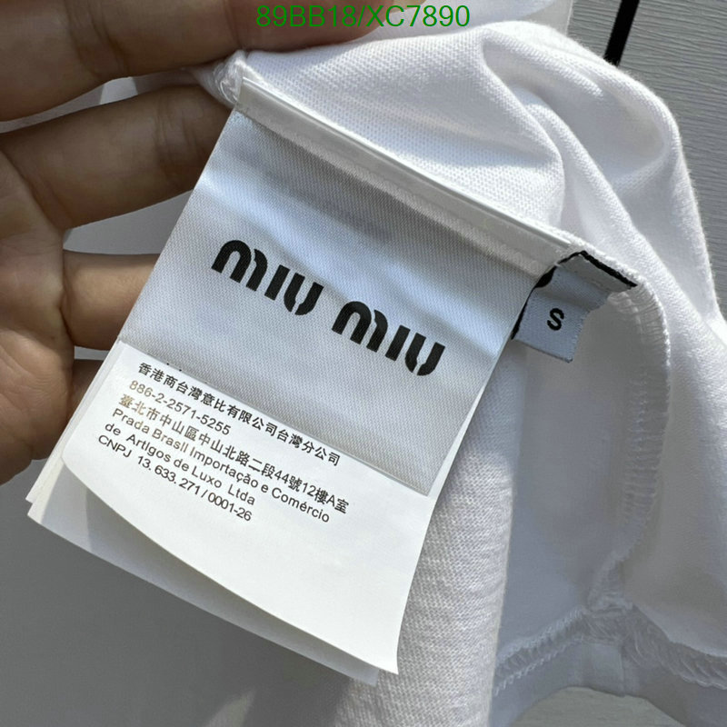 MIUMIU-Clothing Code: XC7890 $: 89USD