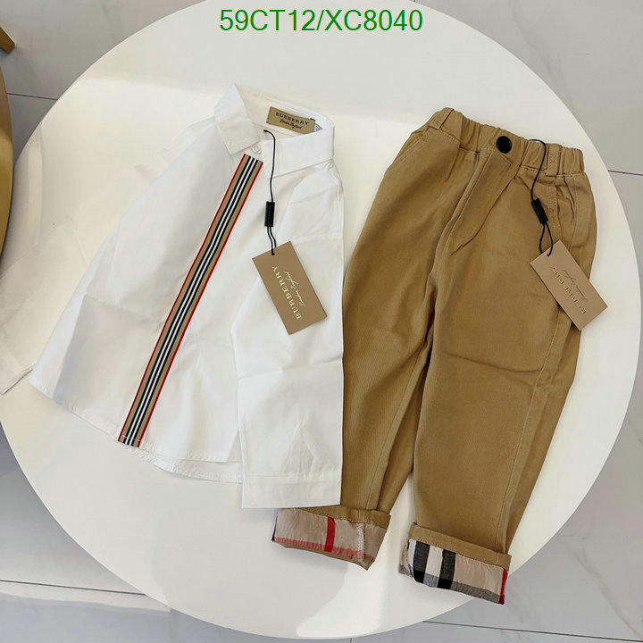 Burberry-Kids clothing Code: XC8040 $: 59USD