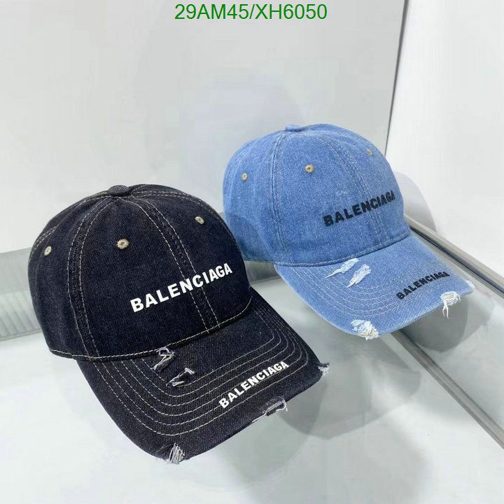 Balenciaga-Cap (Hat), Code: XH6050,$: 29USD