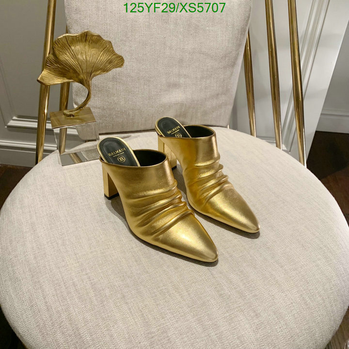 Balmain-Women Shoes, Code: XS5707,$: 125USD