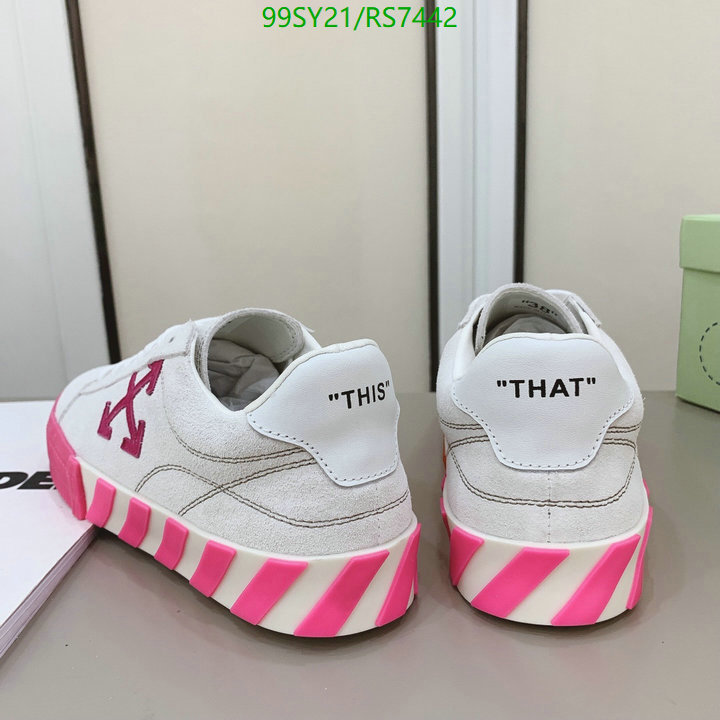 Off-White-Men shoes, Code: RS7442,