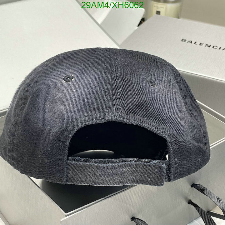 Balenciaga-Cap (Hat), Code: XH6062,$: 29USD