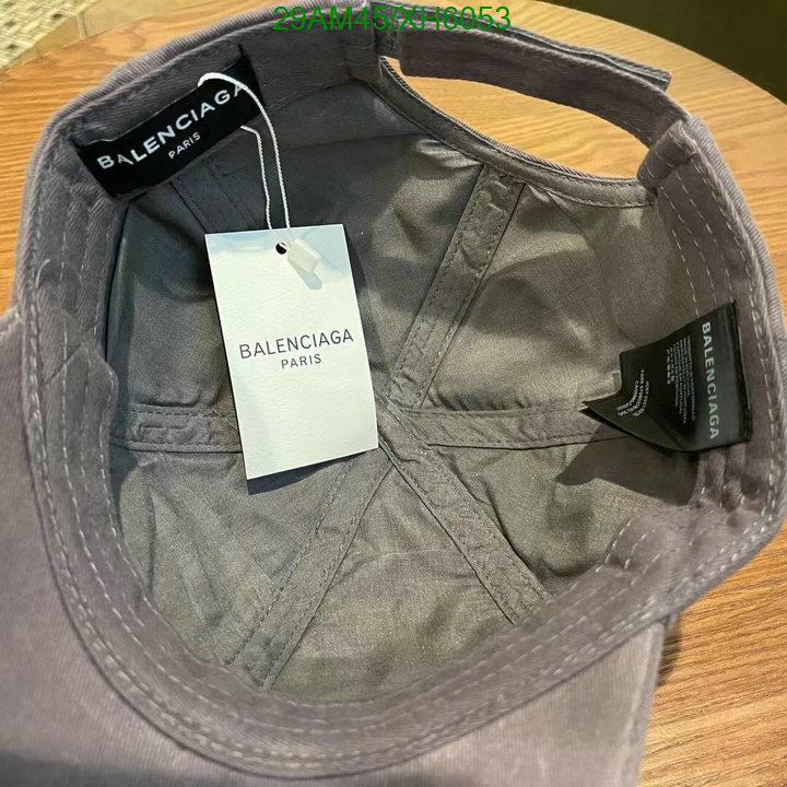 Balenciaga-Cap (Hat), Code: XH6053,$: 29USD