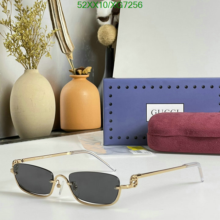 Gucci-Glasses Code: XG7256 $: 52USD