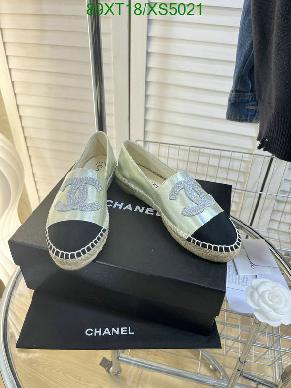 Chanel-Women Shoes, Code: XS5021,$: 89USD