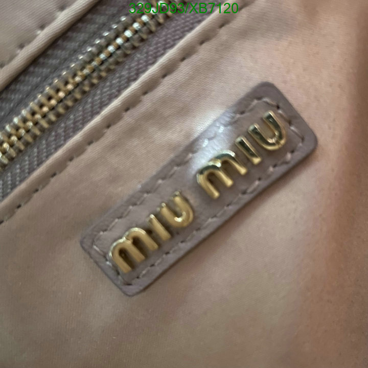 Miu Miu-Bag-Mirror Quality Code: XB7120 $: 329USD