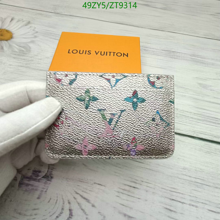 Wallet-LV Bags(4A) Code: ZT9314 $: 49USD