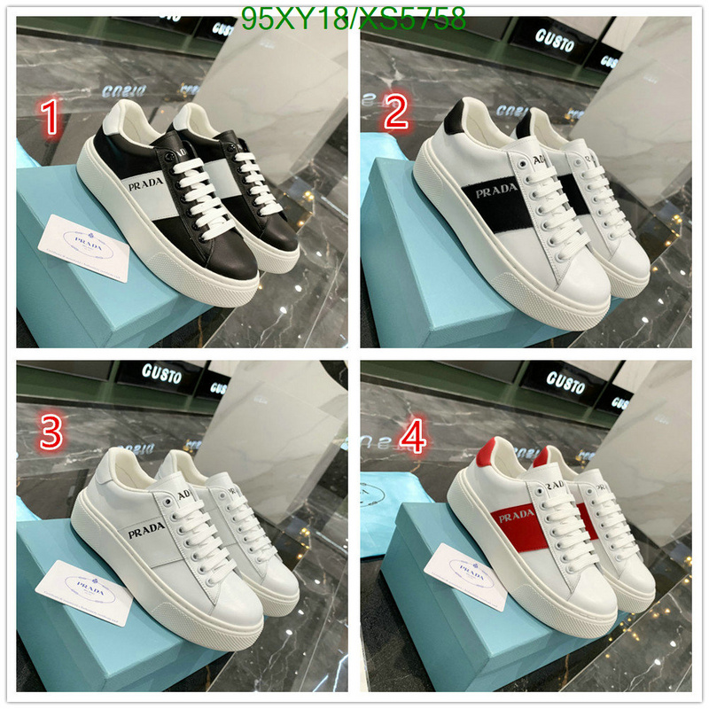 Prada-Women Shoes, Code: XS5758,$: 95USD