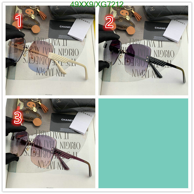 Chanel-Glasses Code: XG7212 $: 49USD