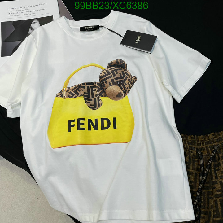 Fendi-Clothing, Code: XC6386,$: 99USD