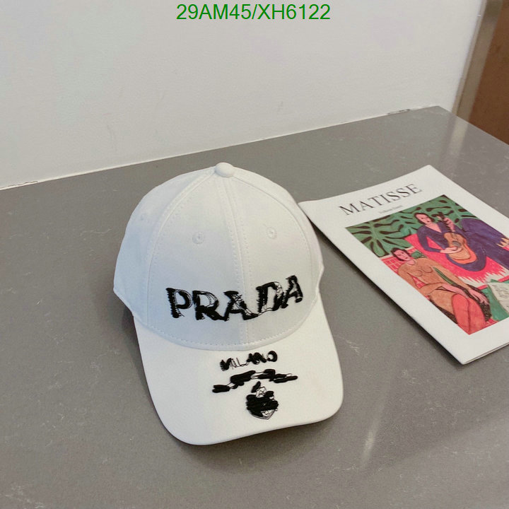 Prada-Cap (Hat), Code: XH6122,$: 29USD