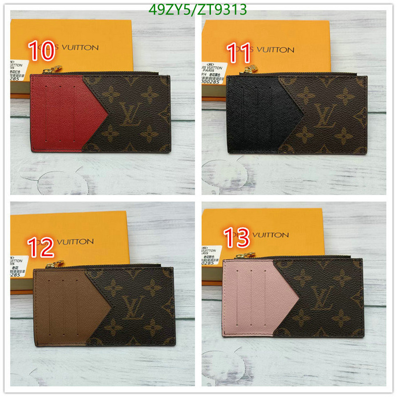 Wallet-LV Bags(4A) Code: ZT9313 $: 39USD