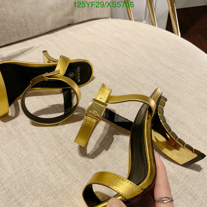 Balmain-Women Shoes, Code: XS5706,$: 125USD