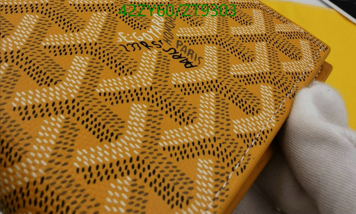 Wallet-Goyard Bag(4A) Code: ZT9303 $: 42USD