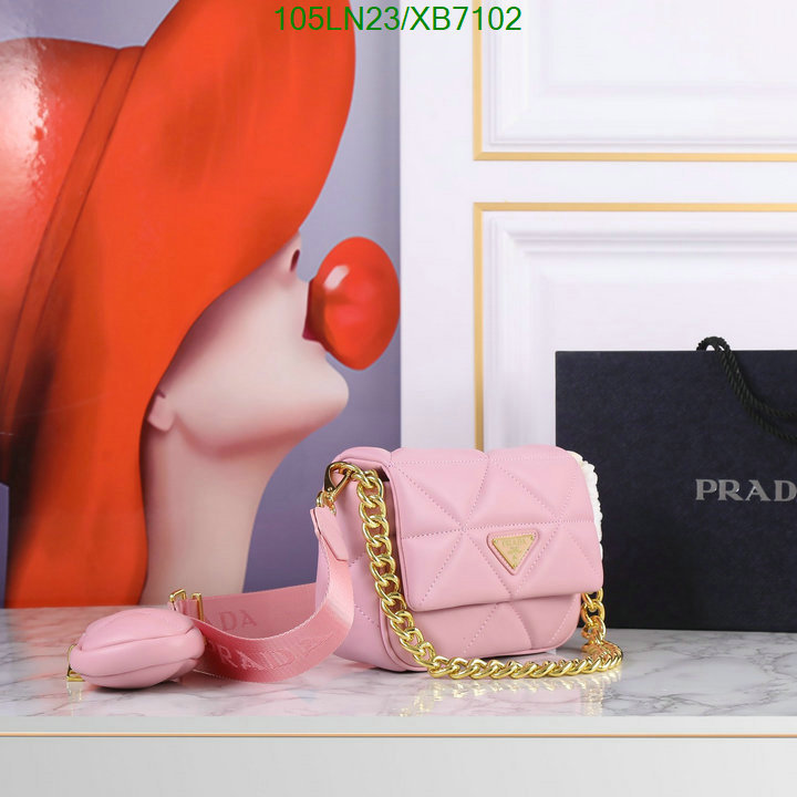 Prada-Bag-4A Quality Code: XB7102 $: 105USD