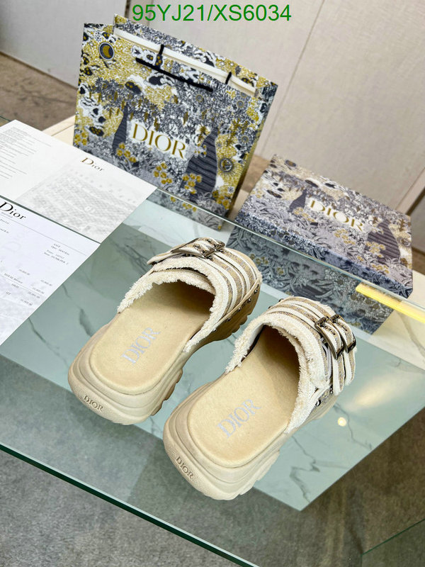 Dior-Women Shoes, Code: XS6034,$: 95USD