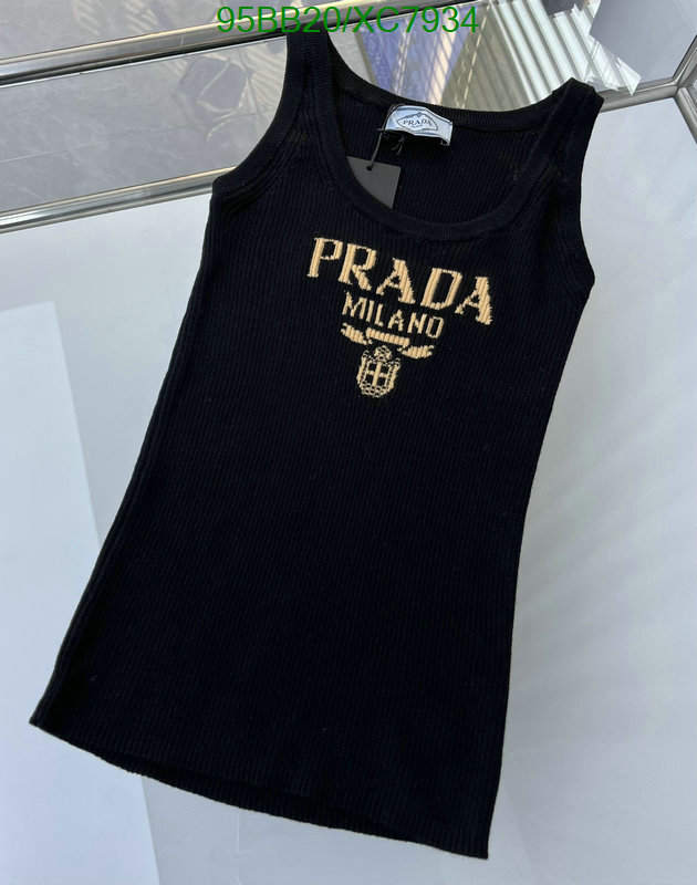 Prada-Clothing Code: XC7934 $: 95USD