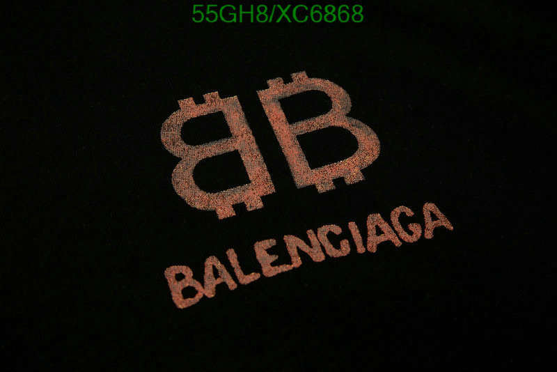 Balenciaga-Clothing Code: XC6868 $: 55USD