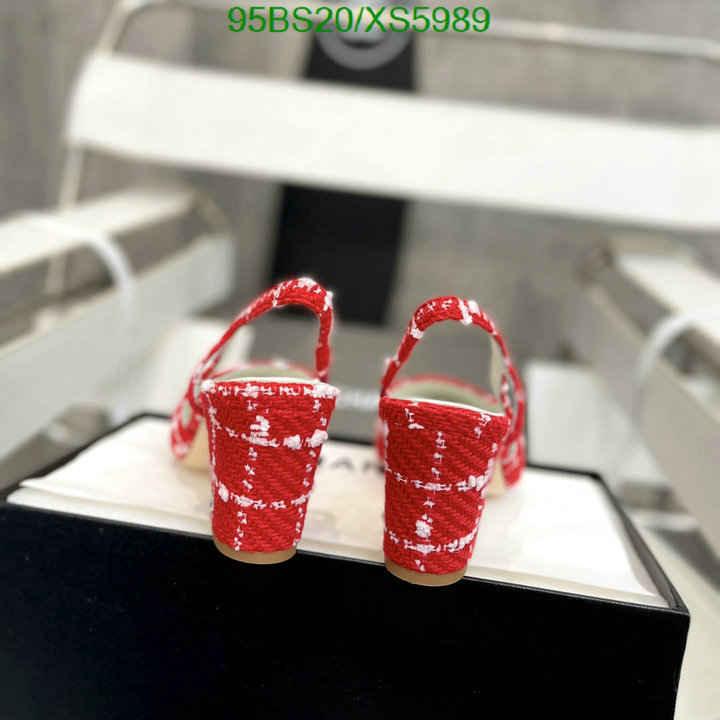 Chanel-Women Shoes, Code: XS5989,$: 95USD