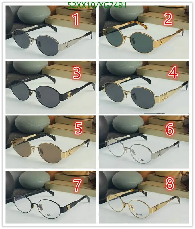 Celine-Glasses Code: YG7491 $: 52USD