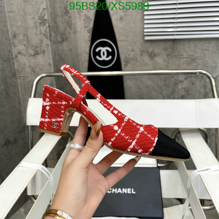 Chanel-Women Shoes, Code: XS5989,$: 95USD