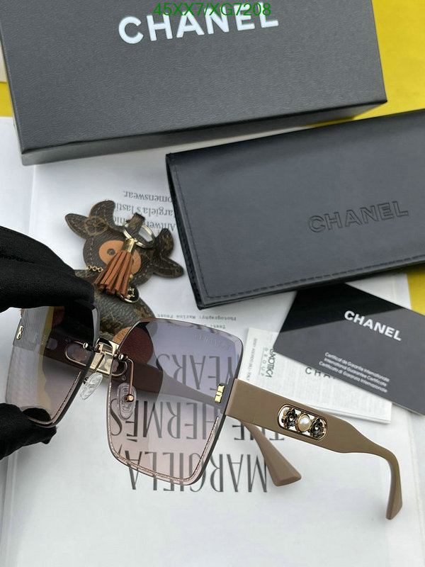 Chanel-Glasses Code: XG7208 $: 45USD