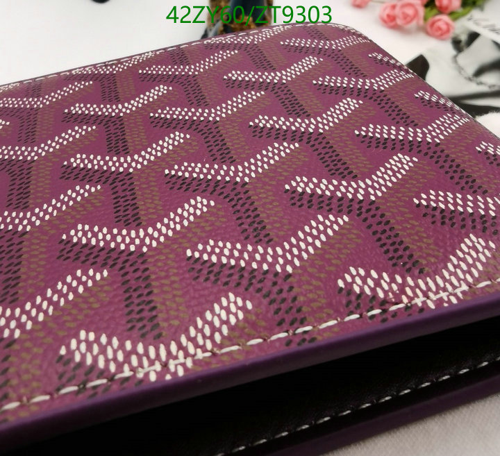 Wallet-Goyard Bag(4A) Code: ZT9303 $: 42USD