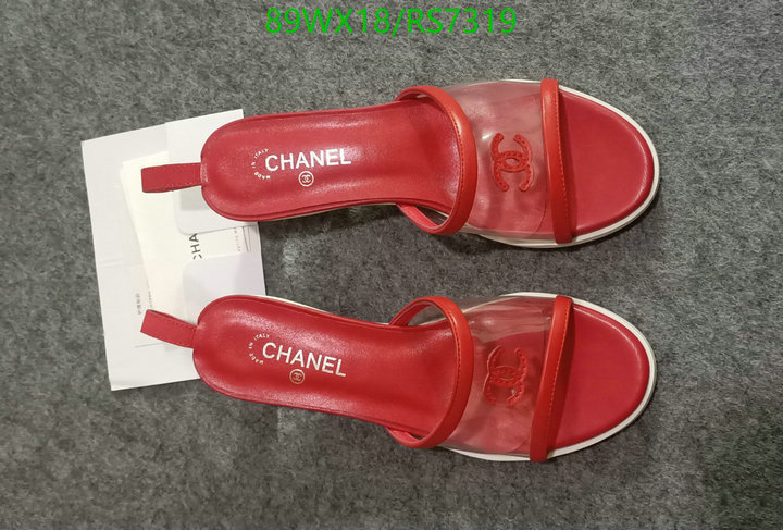 Chanel-Women Shoes, Code: RS7319,$: 89USD