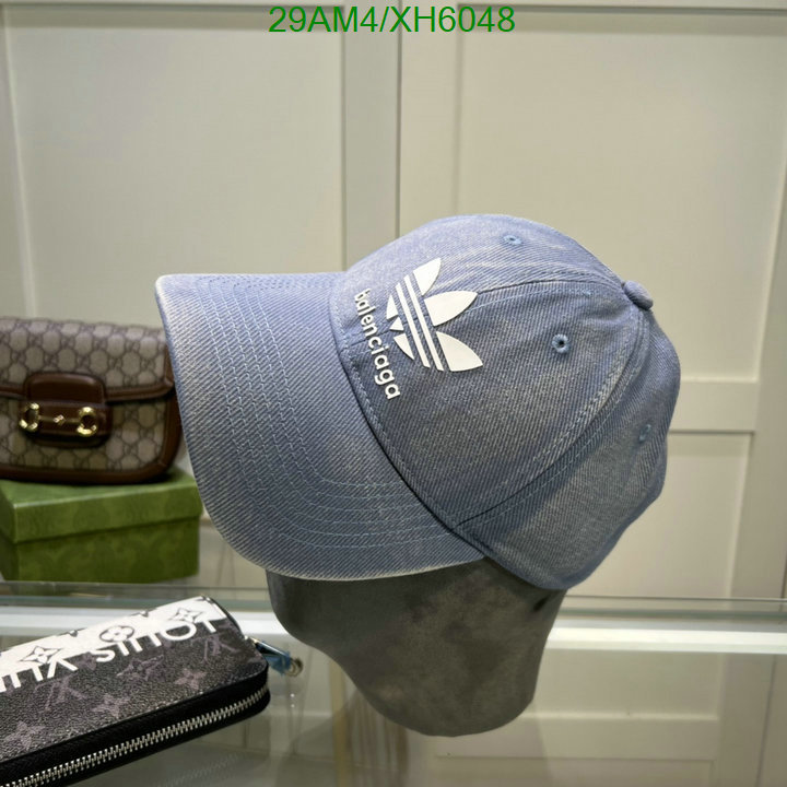 Balenciaga-Cap (Hat), Code: XH6048,$: 29USD