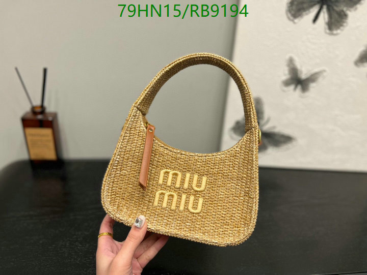 Miu Miu-Bag-4A Quality Code: RB9194 $: 79USD